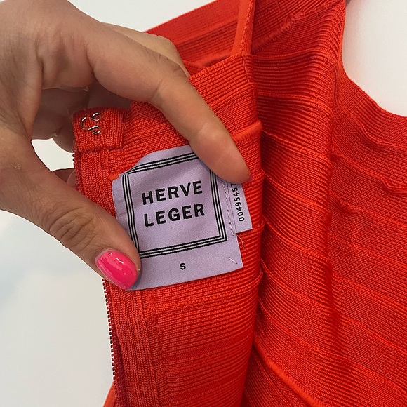 Herve Leger Skylar Cutout Bandage Dress - Picture 2 of 5